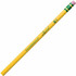 Dixon Ticonderoga Company Ticonderoga 13304 Ticonderoga Laddie No. 2 Pencils with Erasers
