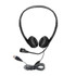 HAMILTON ELECTRONICS VCOM HamiltonBuhl® WorkSmart Personal Headset - USB with Steel-Reinforced Gooseneck Microphone, Leatherette Ear Cushions