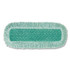 RUBBERMAID COMMERCIAL PROD. Q418GNCT Dust Pad with Fringe, Microfiber, 18" Long, Green, 6/Carton