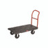 RUBBERMAID COMMERCIAL PROD. 4471 BLA Platform Truck with 8" Polyolefin Casters, 2,000 lb Capacity, 30 x 60 x 7, Black