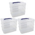 TEACHER CREATED RESOURCES Teacher Created Resources® 3-Tier Clear Stackable Storage Container, Pack of 3