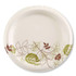 GEORGIA PACIFIC Dixie® UX9PATHPB Pathways Medium-Weight Paper Plates, 8.5" dia, Pathways, 300/Box, 2 Boxes/Carton