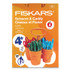 FISKARS MANUFACTURING CORP 1067049 Classpack Scissors Caddy, Rounded Tip, 5" Long, 1.6" Cut Length, Straight Assorted Color Handles, 24/Set