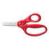 FISKARS MANUFACTURING CORP 1067049 Classpack Scissors Caddy, Rounded Tip, 5" Long, 1.6" Cut Length, Straight Assorted Color Handles, 24/Set