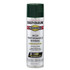 RUST-OLEUM CORPORATION 7538838 Professional Spray Paint, Gloss Hunter Green, 15 oz Aerosol Can, 6/Carton