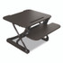 UNION & SCALE UN44901 FlexFit Manual Adjustable Desk Converter, 26.7 x 30.8 x 5.9 to 19.6, Black
