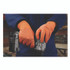 AMMEX CORPORATION GloveWorks® by GWUOFN44050 Ultra Industrial Flock-Lined Nitrile Disposable Gloves, Medium, 8 mil Thick, 9.06" Long, Orange, 50/Box, 10 Boxes/Carton