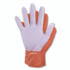 AMMEX CORPORATION GloveWorks® by GWUOFN44050 Ultra Industrial Flock-Lined Nitrile Disposable Gloves, Medium, 8 mil Thick, 9.06" Long, Orange, 50/Box, 10 Boxes/Carton