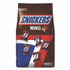 MARS, INC. Snickers® MMM21024 Minis Size Chocolate Bars, Milk Chocolate, 40 oz, 2/Bundle