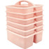 TEACHER CREATED RESOURCES Teacher Created Resources® Blush Plastic Storage Caddy, Pack of 6
