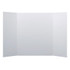 FLIPSIDE Flipside Products Corrugated Project Board, 1 Ply, 24" x 48", White, Pack of 24