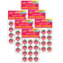TREND ENTERPRISES INC. TREND Berry Good/Strawberry Scented Stickers, 24 Per Pack, 6 Packs