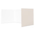 FLIPSIDE Flipside Products Corrugated Study Carrels, 12" x 48", White, Pack of 24 FLIPSIDE Flipside Products Corrugated Study Carrels, 12" x 48", White, Pack of 24