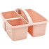 TEACHER CREATED RESOURCES Teacher Created Resources® Blush Plastic Storage Caddy