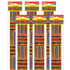 TREND ENTERPRISES INC. TREND Kente Cloth Bolder Borders®, 35.75' Per Pack, 6 Packs