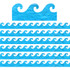 HYGLOSS PRODUCTS INC. Hygloss® Ocean Waves Border, 36 Feet Per Pack, 6 Packs