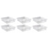 TEACHER CREATED RESOURCES Teacher Created Resources® Large Plastic Letter Tray, Clear, Pack of 6
