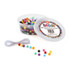 HYGLOSS PRODUCTS INC. Hygloss® Bucket O’ Beads, Barrel Pony, 6 x 9 mm, Pack of 400