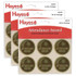 FLIPSIDE Hayes Publishing Gold Foil Embossed Seals, Attendance Award, 54 Per Pack, 3 Packs