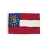 FLAGZONE LLC FlagZone Durawavez Nylon Outdoor Flag with Heading & Grommets, Georgia, 3ft x 5ft