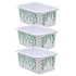 TEACHER CREATED RESOURCES Teacher Created Resources® Eucalyptus Small Plastic Storage Bin, Pack of 3 TEACHER CREATED RESOURCES Teacher Created Resources® Eucalyptus Small Plastic Storage Bin, Pack of 3