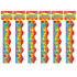 TREND ENTERPRISES INC. TREND Rainbow & Stars Terrific Trimmers®, 39 Feet Per Pack, 6 Packs