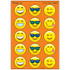 TREND ENTERPRISES INC. TREND Emotion Icon Cheer/Orange Stinky Stickers®, 60 ct.
