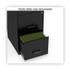 ALERA SVF1835BL Soho Vertical File Cabinet, 3 Drawers: File/File/File, Letter, Black, 14" x 18" x 34.9"