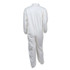 SMITH AND WESSON KleenGuard™ 44312 A40 Coveralls, Open Wrists and Ankles, Medium, White, 25/Carton