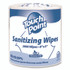 HOSPECO Touch Point® WS2000FF Hand Sanitizing Wipes Refill, 5 x 8, Fragrance Free, White, 2,000 Wipes/Roll, 2 Rolls/Carton