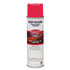 RUST-OLEUM CORPORATION 264702 Industrial Choice M1400 System Water-Based Construction Marking Paint, Gloss Fluorescent Pink, 17 oz Aerosol Can, 12/Carton