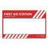 AERO HEALTHCARE SUREFILL™ SFFAS03R First Aid Station - Empty Backboard, Plastic