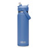 CAMELBAK 2855406001 Thrive FlipStraw Stainless Steel Vacuum Insulated Water Bottle, 32 oz, Sky Blue