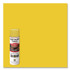 RUST-OLEUM CORPORATION 203025V Industrial Choice M1600 System Solvent-Based Precision Line Marking Paint, Flat Hi-Vis Yellow, 17 oz Aerosol Can, 12/Carton
