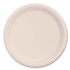 DART 9FBRP1 Compostable Molded Fiber Dinnerware, ProPlanet Seal, Plate, 9" dia, Natural, 500/Carton