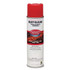 RUST-OLEUM CORPORATION 264696 Industrial Choice M1400 System Water-Based Construction Marking Paint, Gloss Safety Red, 17 oz Aerosol Can, 12/Carton