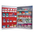 AERO HEALTHCARE SUREFILL™ SF200BMT 200 Series Class B 5-Shelf First Aid Cabinet - Meds, 200 Person, 1,183 Pieces, Metal Case