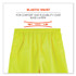 TENACIOUS HOLDINGS, INC. ergodyne® 25348 GloWear 8916 Class E Lightweight Hi-Vis Rain Pants, 4X-Large, Lime
