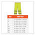 TENACIOUS HOLDINGS, INC. ergodyne® 25348 GloWear 8916 Class E Lightweight Hi-Vis Rain Pants, 4X-Large, Lime