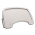 RUBBERMAID COMMERCIAL PROD. 7815-88 PLA Sturdy Chair Microban Youth Seat Tray for Rubbermaid Commercial Youth Seats, 18.5 x 11.5 x 3.25, Plastic, Platinum