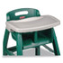 RUBBERMAID COMMERCIAL PROD. 7815-88 PLA Sturdy Chair Microban Youth Seat Tray for Rubbermaid Commercial Youth Seats, 18.5 x 11.5 x 3.25, Plastic, Platinum