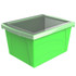 STOREX INDUSTRIES Storex 4 Gallon Storage Bin with Lid, Green
