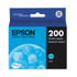 EPSON AMERICA, INC. T200220S T200220-S (200) DURABrite Ultra Ink, Cyan
