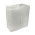 PACTIV EVERGREEN CORPORATION YTD199030000 Vented Foam Hinged Lid Container, Dual Tab Lock, 3 Compartments, 9.1 x 9 x 3.3, White, 150/Carton