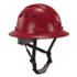 TENACIOUS HOLDINGS, INC. ergodyne® 60564 Skullerz 8964 Full Brim Class C Safety Helmet, 6-Point Ratchet Suspension, Red