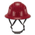 TENACIOUS HOLDINGS, INC. ergodyne® 60564 Skullerz 8964 Full Brim Class C Safety Helmet, 6-Point Ratchet Suspension, Red