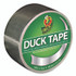 SHURTAPE TECHNOLOGIES Duck® 280621 Colored Duct Tape, 3" Core, 1.88" x 10 yds, Chrome