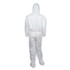 ANSELL LIMITED 46123 KleenGuard A30 Coveralls, Large, White, 25/Carton