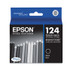 EPSON AMERICA, INC. T124120S T124120-S (124) DURABrite Ultra Ink, Black