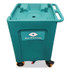 AERO HEALTHCARE NeutraFlush® NFSCART01 Rolling Drain Cart Stand for 16 Gal Eyewash Station, 21 x24 x 33.75, Green